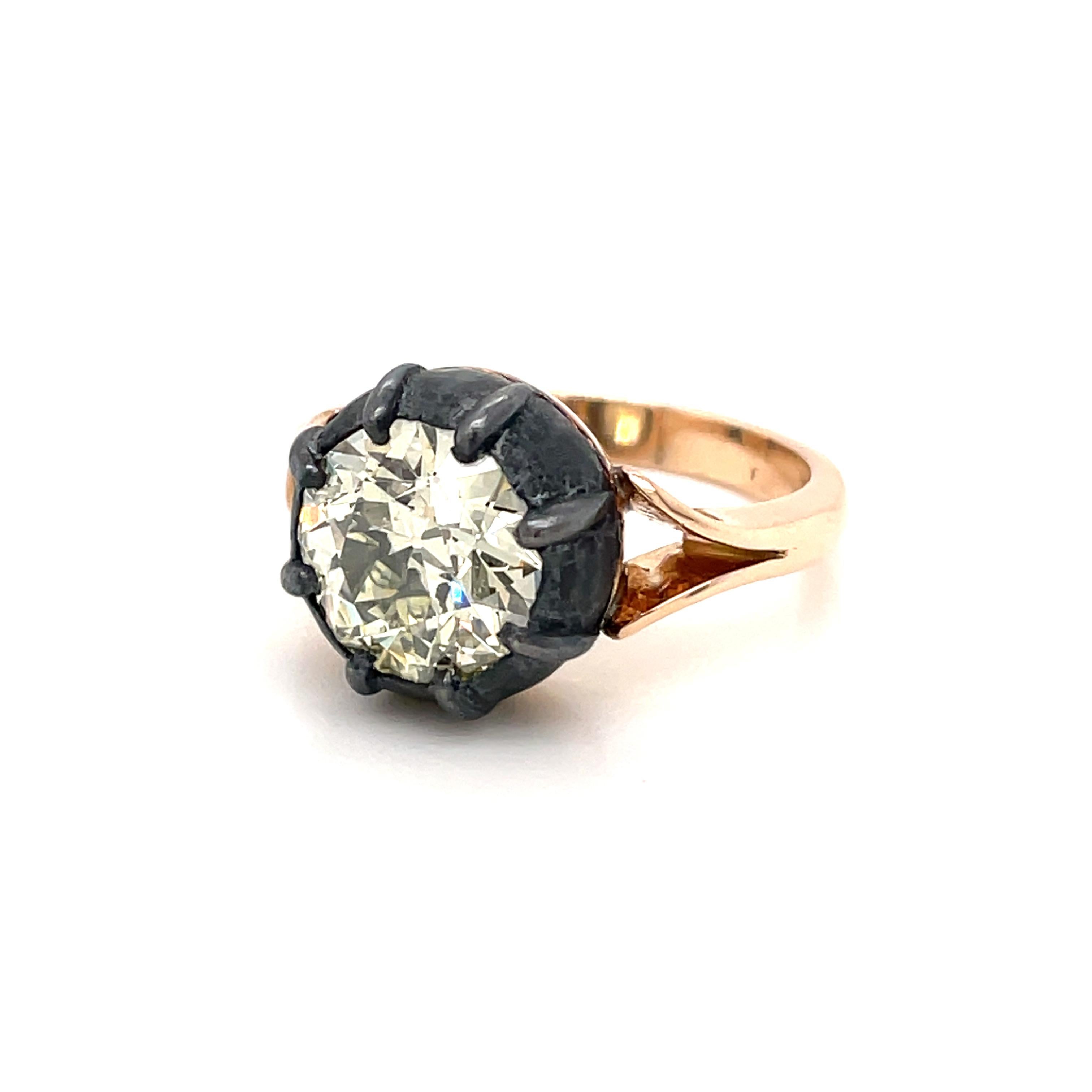 button back engagement ring