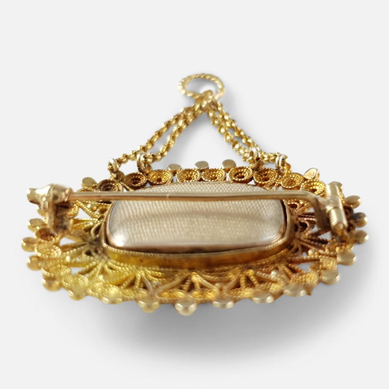 Georgian 18 Carat Gold Acrostic Gemstone 