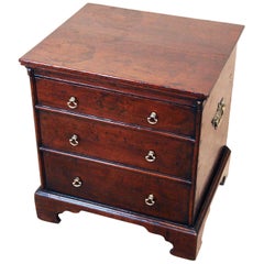 Georgian Antique 18th Century Oak Box Commode