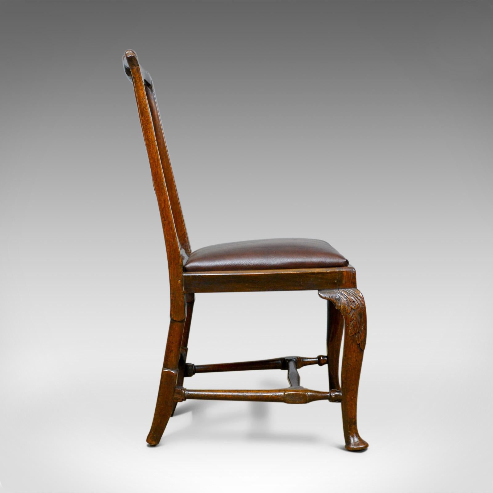 Georgian Antique Chair, English, Mahogany, Mid-18th Century In Good Condition In Hele, Devon, GB