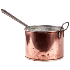 Georgian Antique Copper Saucepan