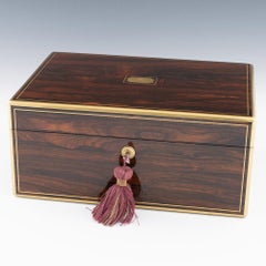 Antico portagioie georgiano con Coronet ducale, 1830 ca.