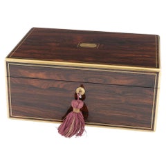 Georgian Antique Jewellery Box with Ducal Coronet c1830