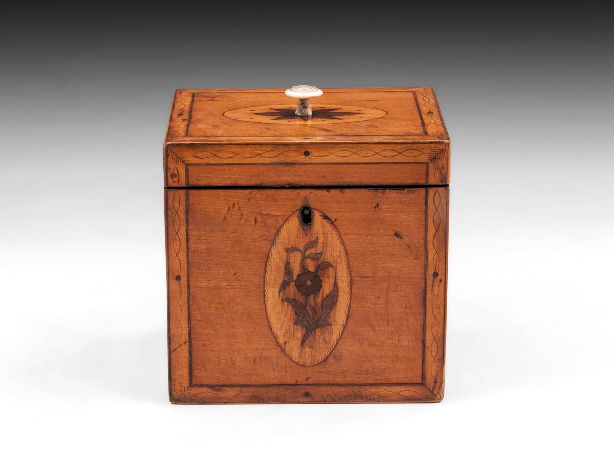 18th century tea caddy