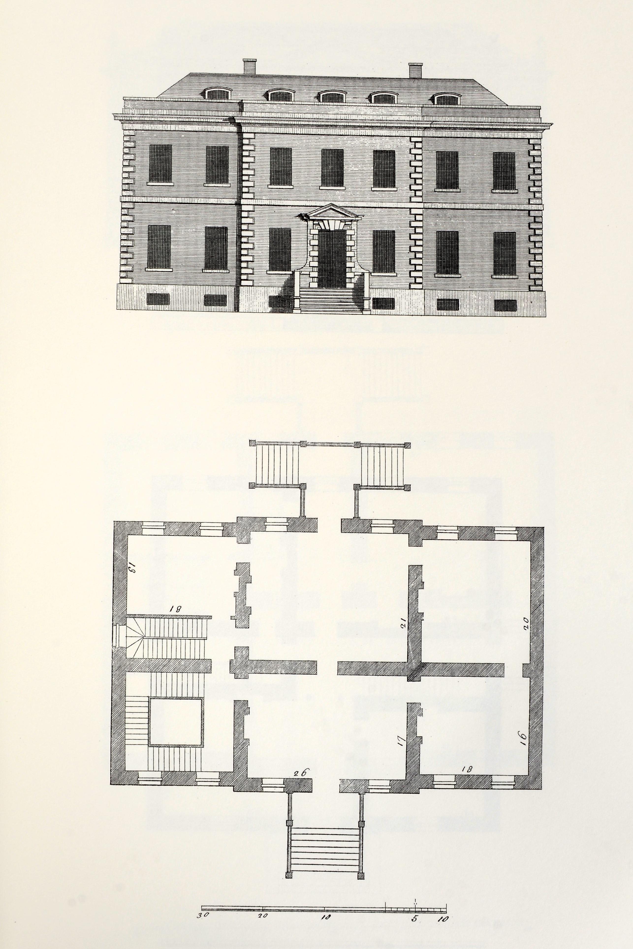 Paper Georgian Architectural Designs and Details The Classic 1757 StyleBook  For Sale