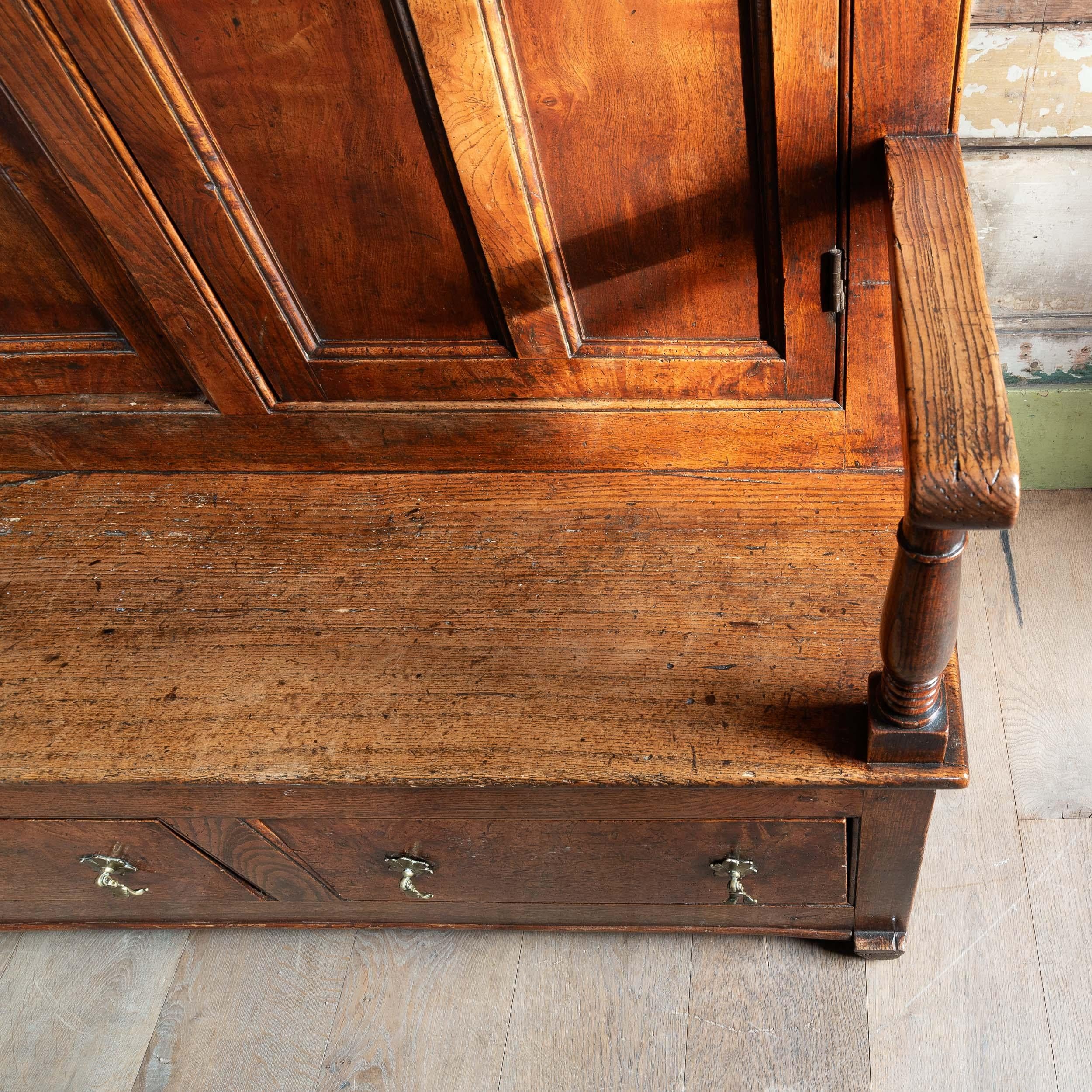 Georgian Ash Bacon Settle For Sale 13