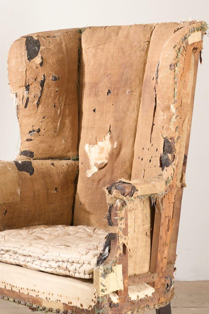 Sillón georgiano con respaldo de barril en Excelente estado para la venta en Malton, GB