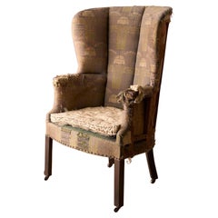Georgian barrel back armchair