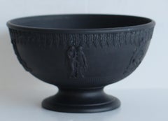 Bol en basalte noir géorgien de Turner, Angleterre, vers 1800