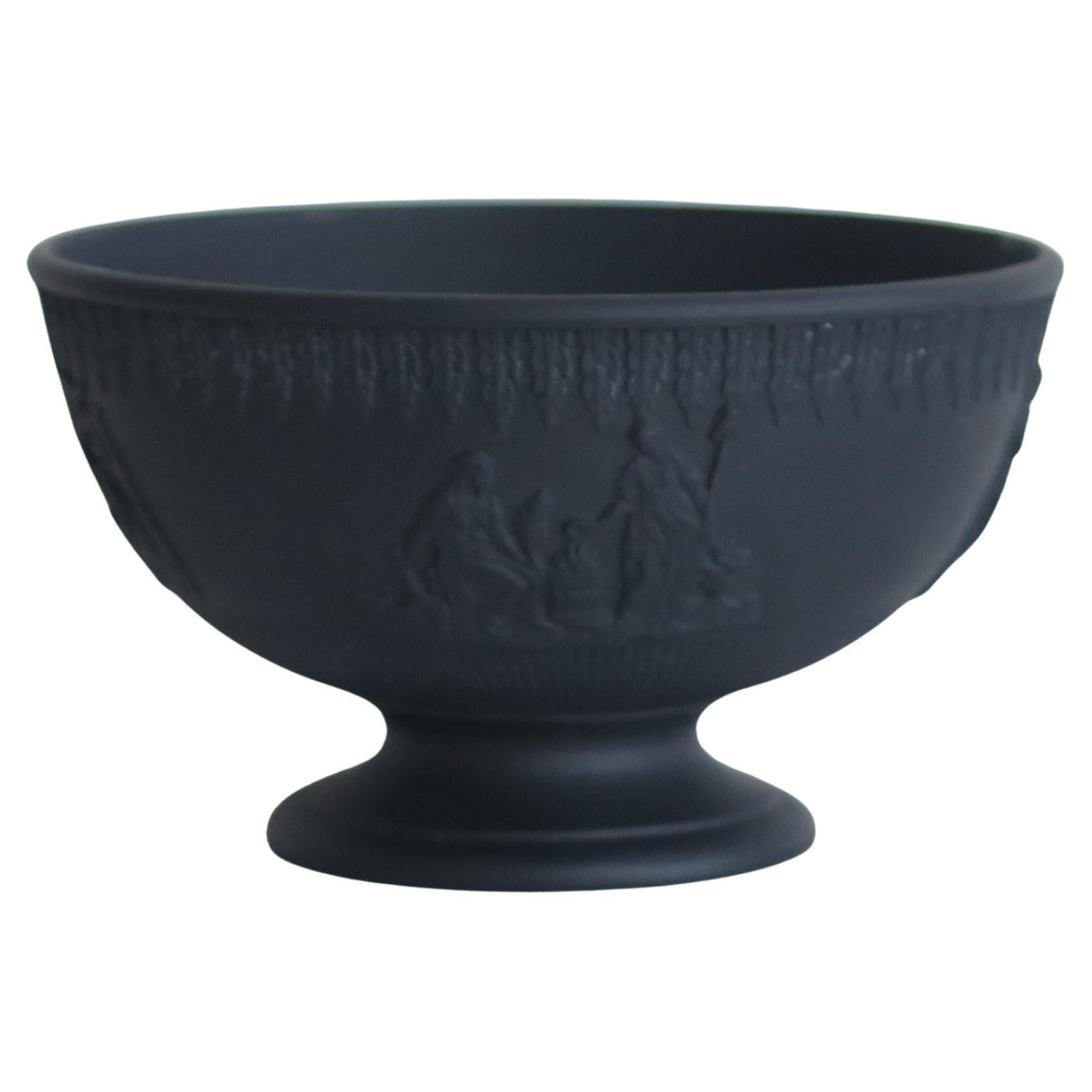 Georgian Black Basalt Bowl by Turner, English circa 1800