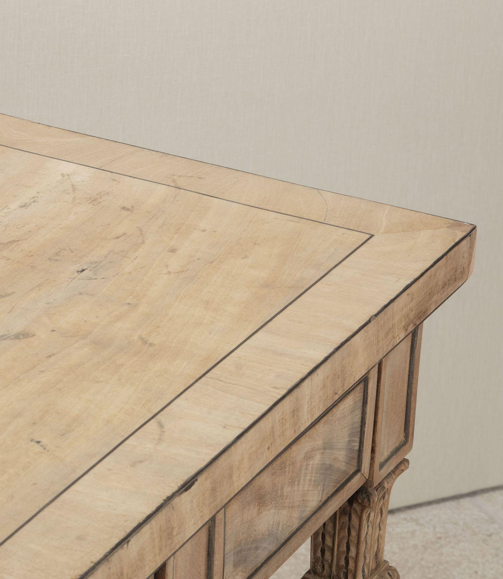 Consola Georgiana de Caoba Blanqueada en Bueno estado para la venta en Gloucestershire, GB