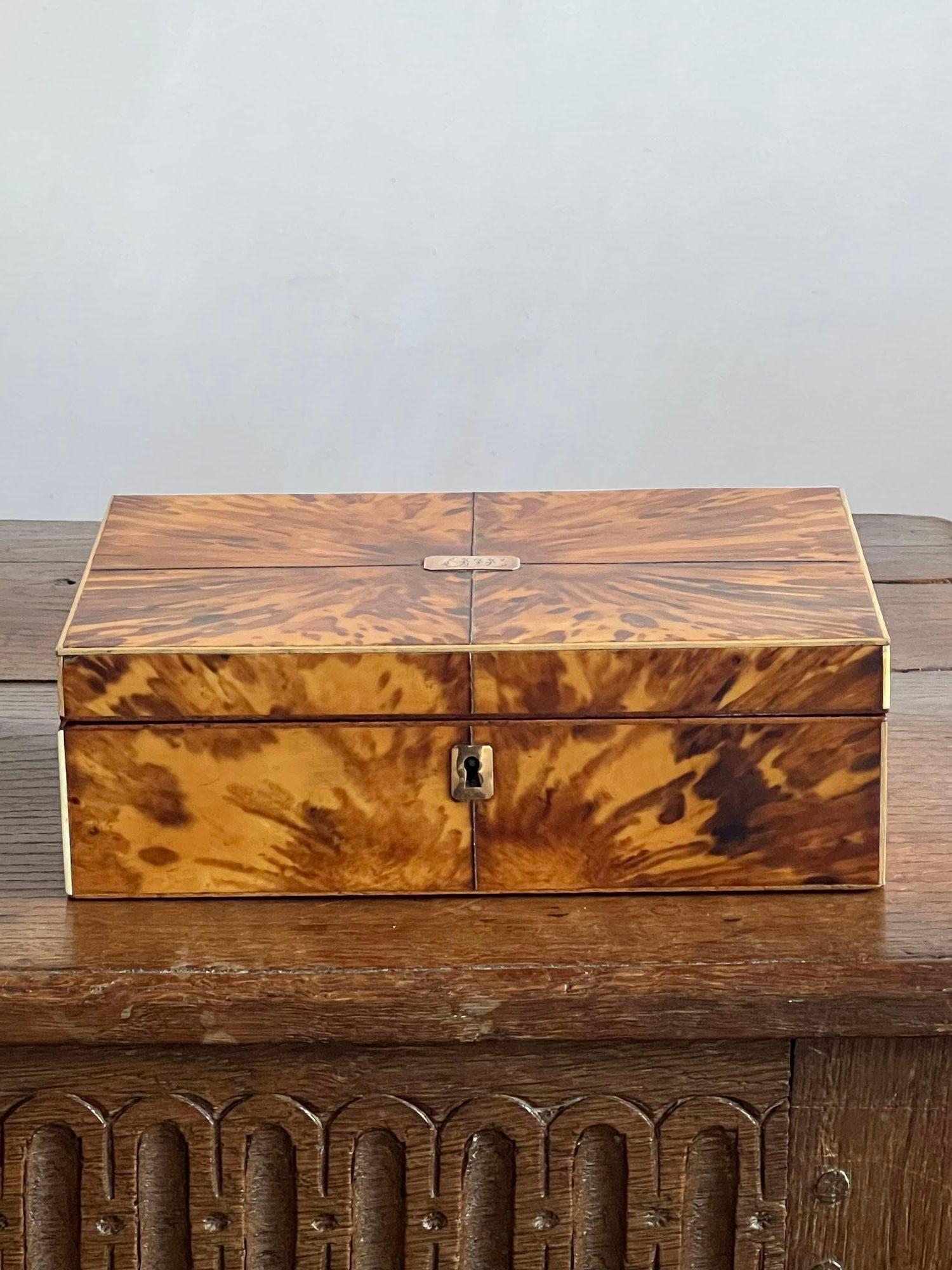 Georgian Blonde Tortoiseshell Box 5