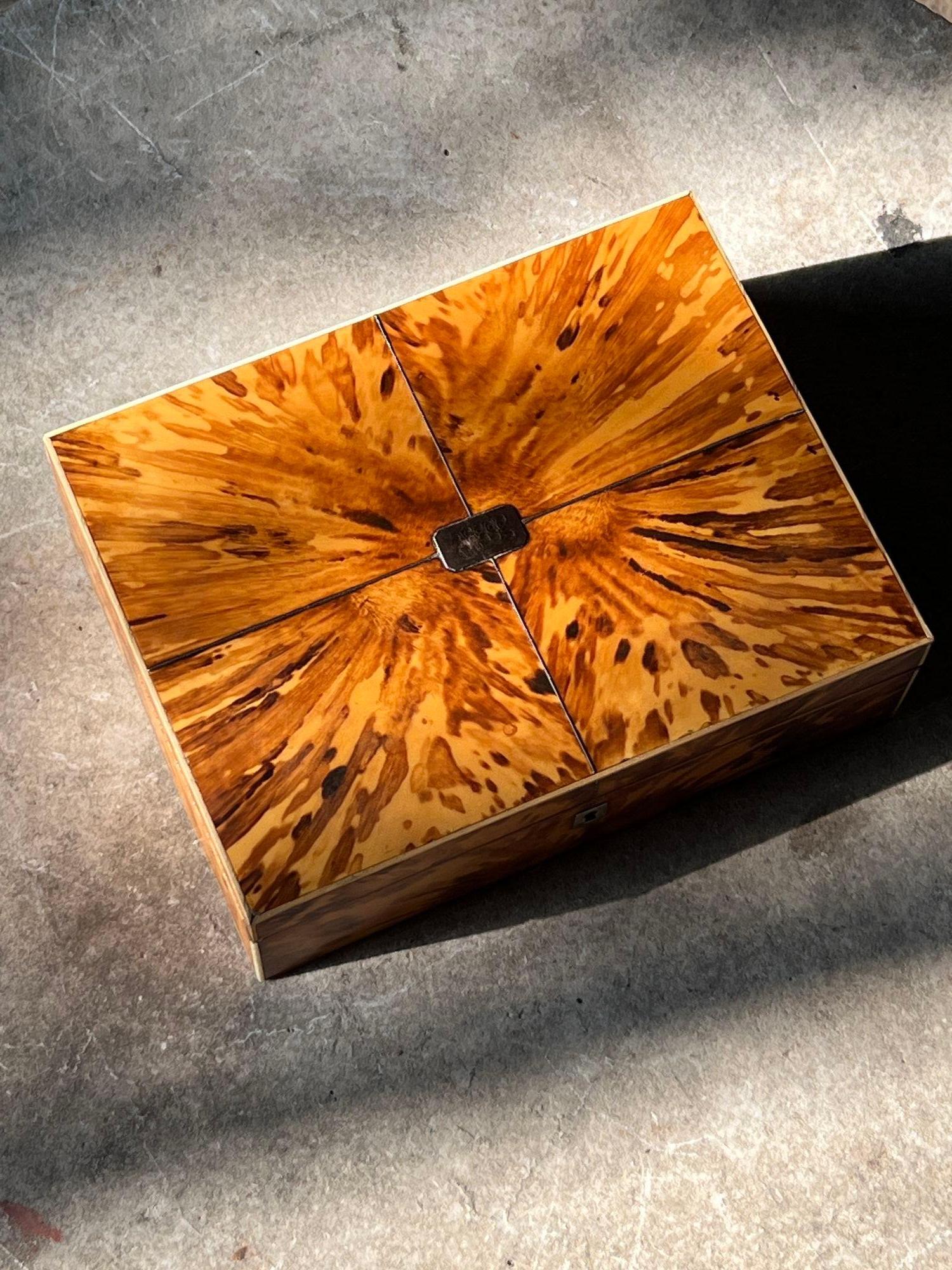 Georgian Blonde Tortoiseshell Box 2