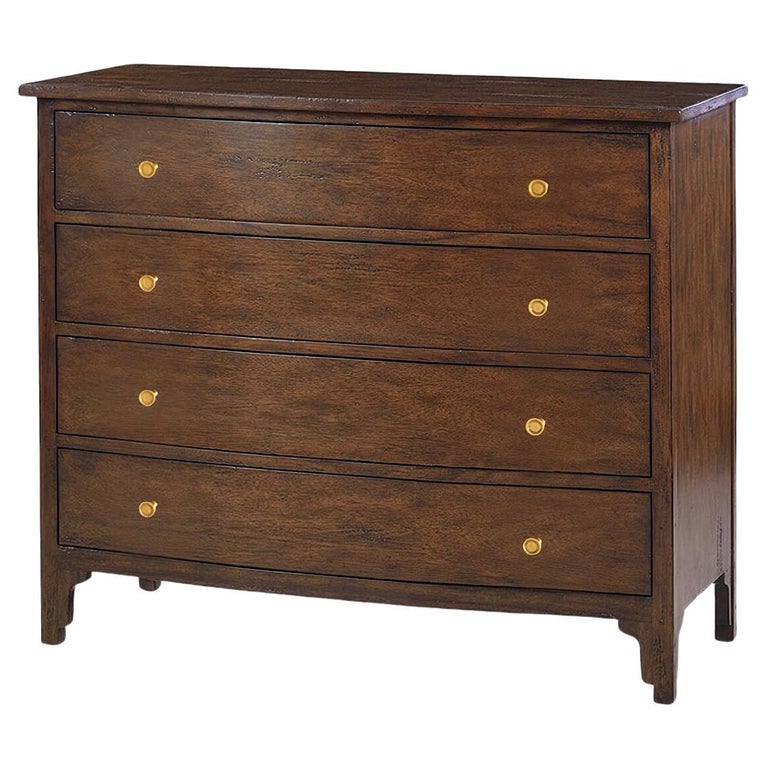 Bow Front Dresser For Sale at 1stDibs