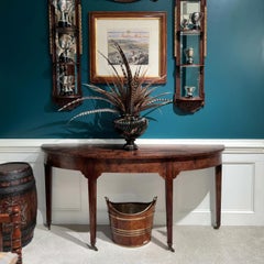 Georgian Bowfront Console Table
