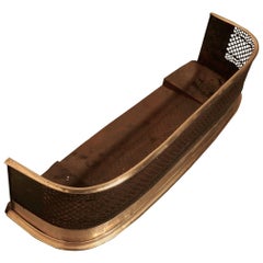 Georgian Brass and Iron Club Fender