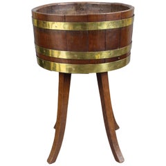 Georgian Brass Bound Oak Cellaret