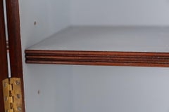 Georgian Breakfront Bookcase Mahogany Revival