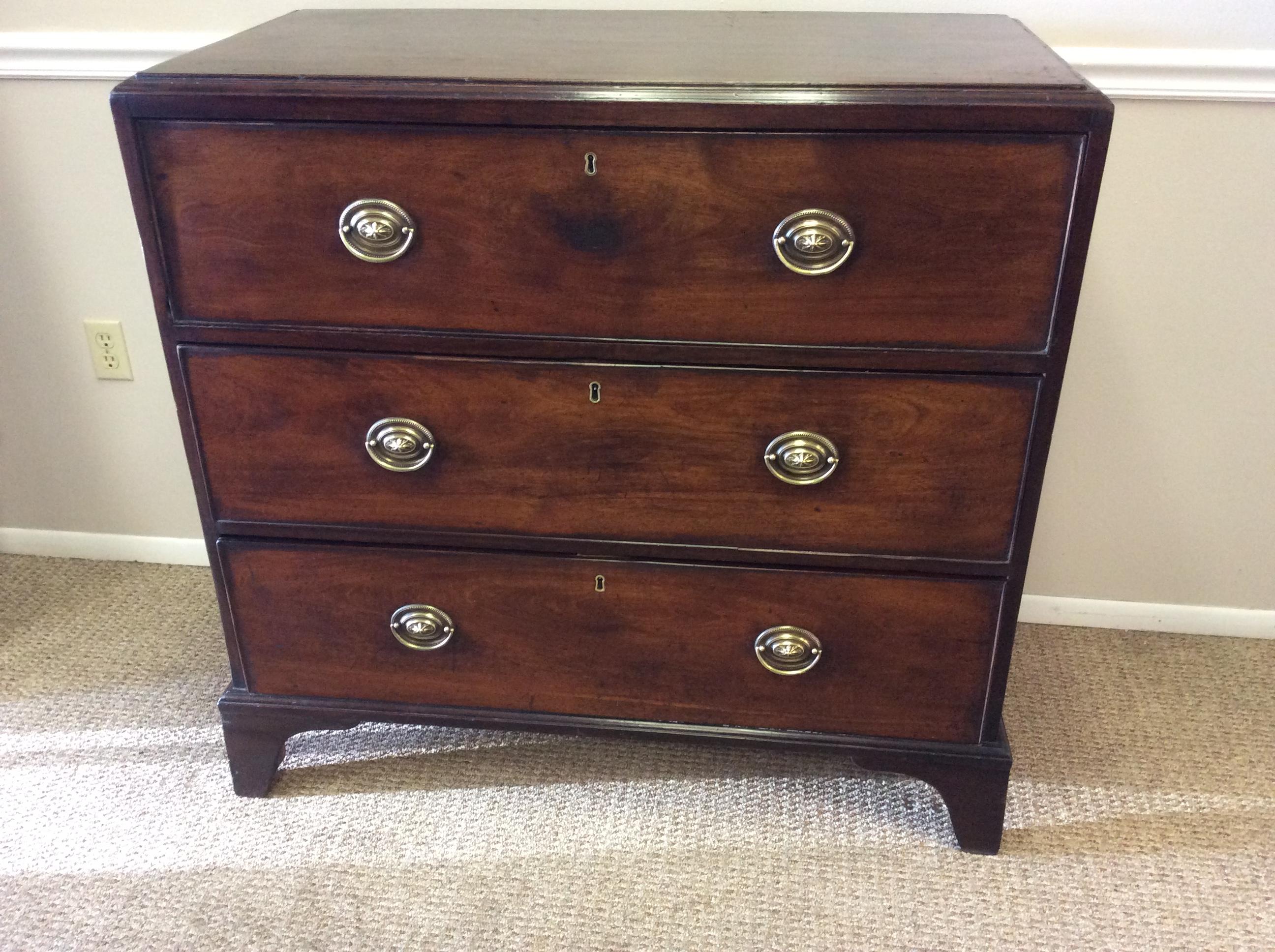 Georgian Butlers Desk For Sale 3