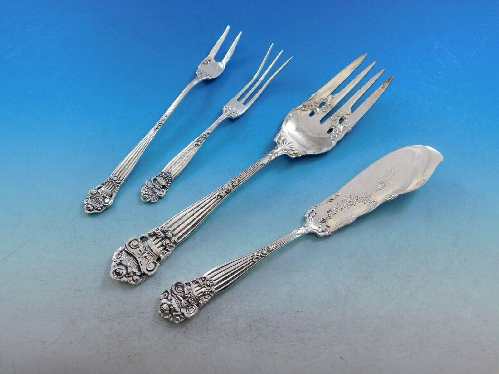 Georgian by Towle Sterling Silver Flatware Set for 12 Service 140 Pieces Dinner 3