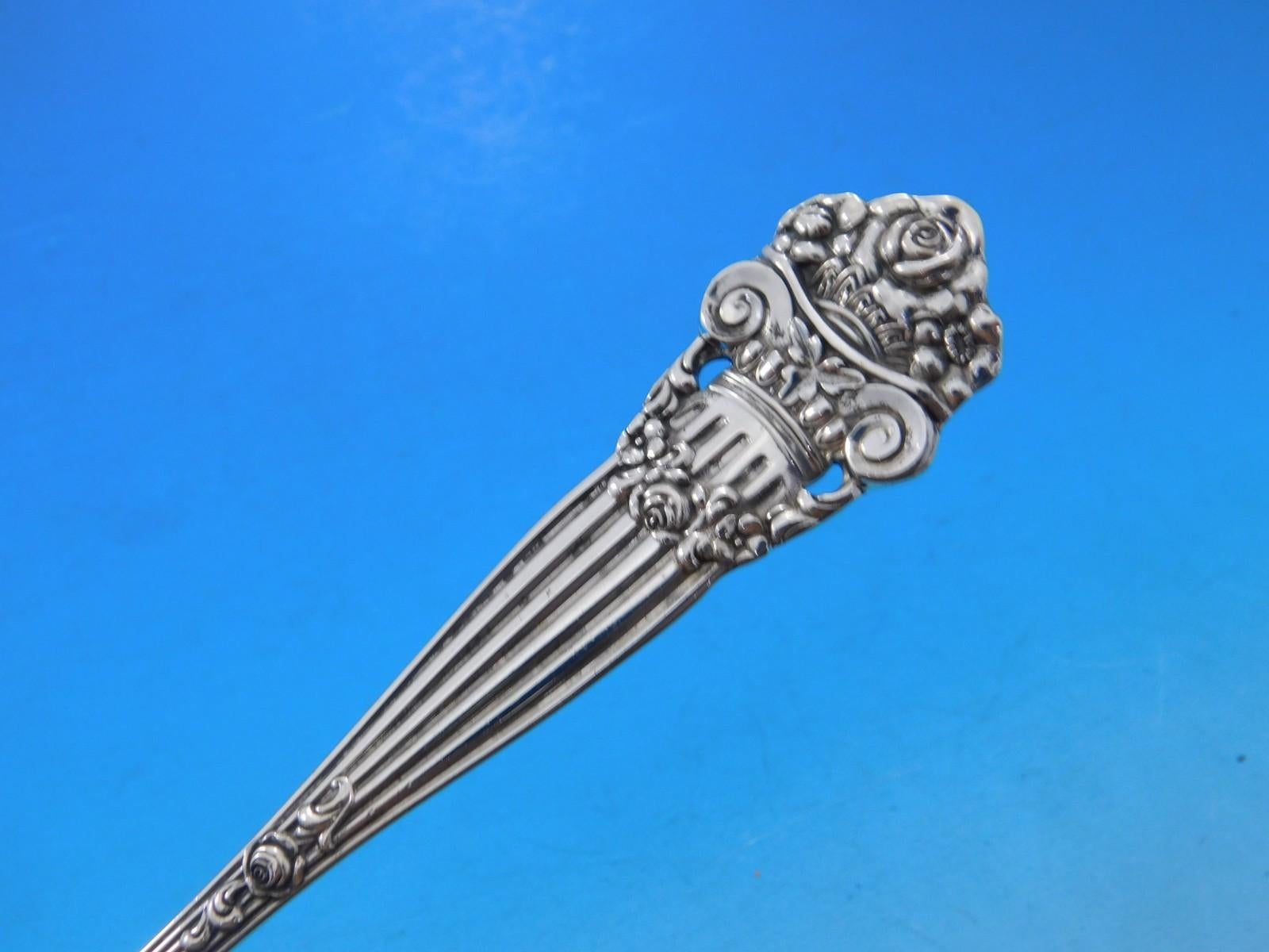 Georgian by Towle Sterling Silver Flatware Set for 12 Service 60 pcs Dinner Size For Sale 1