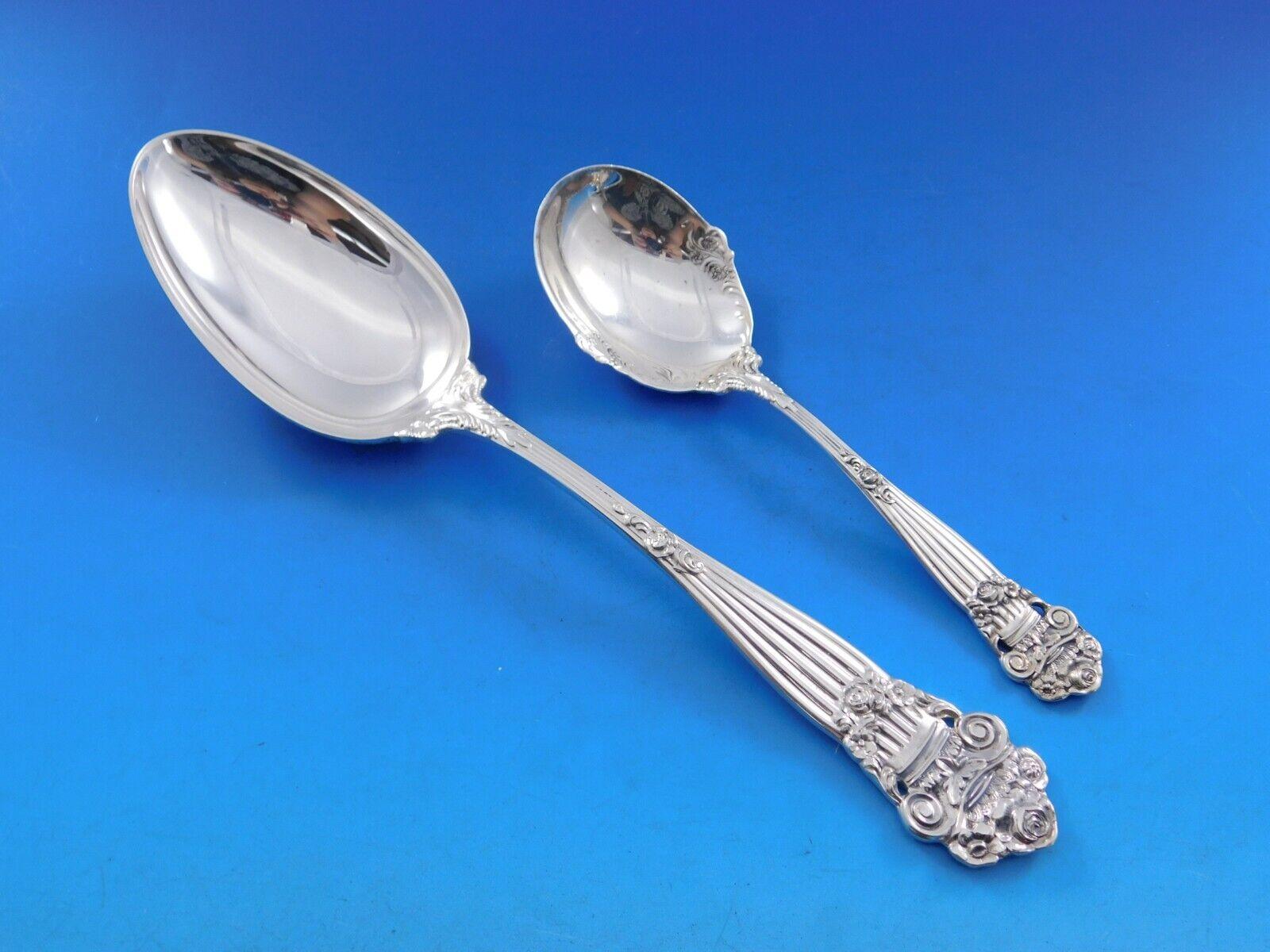 Georgian by Towle - Set di posate in argento sterling per 12 persone Servizio 64 pezzi in vendita 2