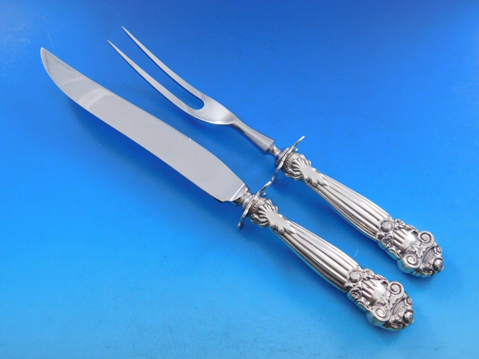 Georgian by Towle Set di posate in argento sterling per 8 persone Servizio da 106 pezzi Cena in vendita 8