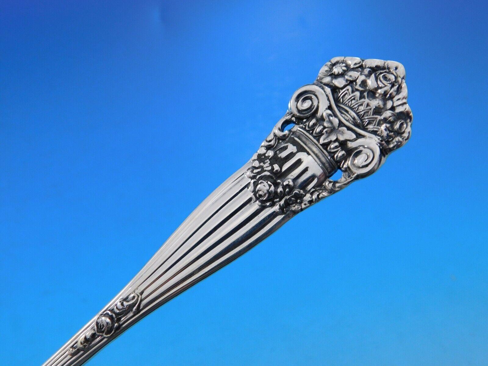 Argento 925 Georgian by Towle Set di posate in argento sterling per 8 persone Servizio da 106 pezzi Cena in vendita