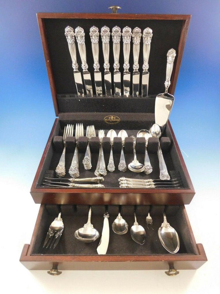 by Towle Sterling Silver Flatware Set for 8 Service 72 Pcs