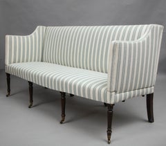 Georgian Campaign Settee