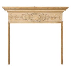 Antique Georgian Carved Wooden Fireplace