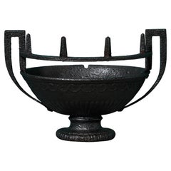 Antique Georgian Cast Iron Fire Grate