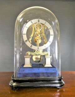 Georgian Chain Fusee Skeleton Clock by Jones, Strand