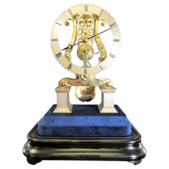Georgian Chain Fusee Skeleton Clock by Jones, Strand