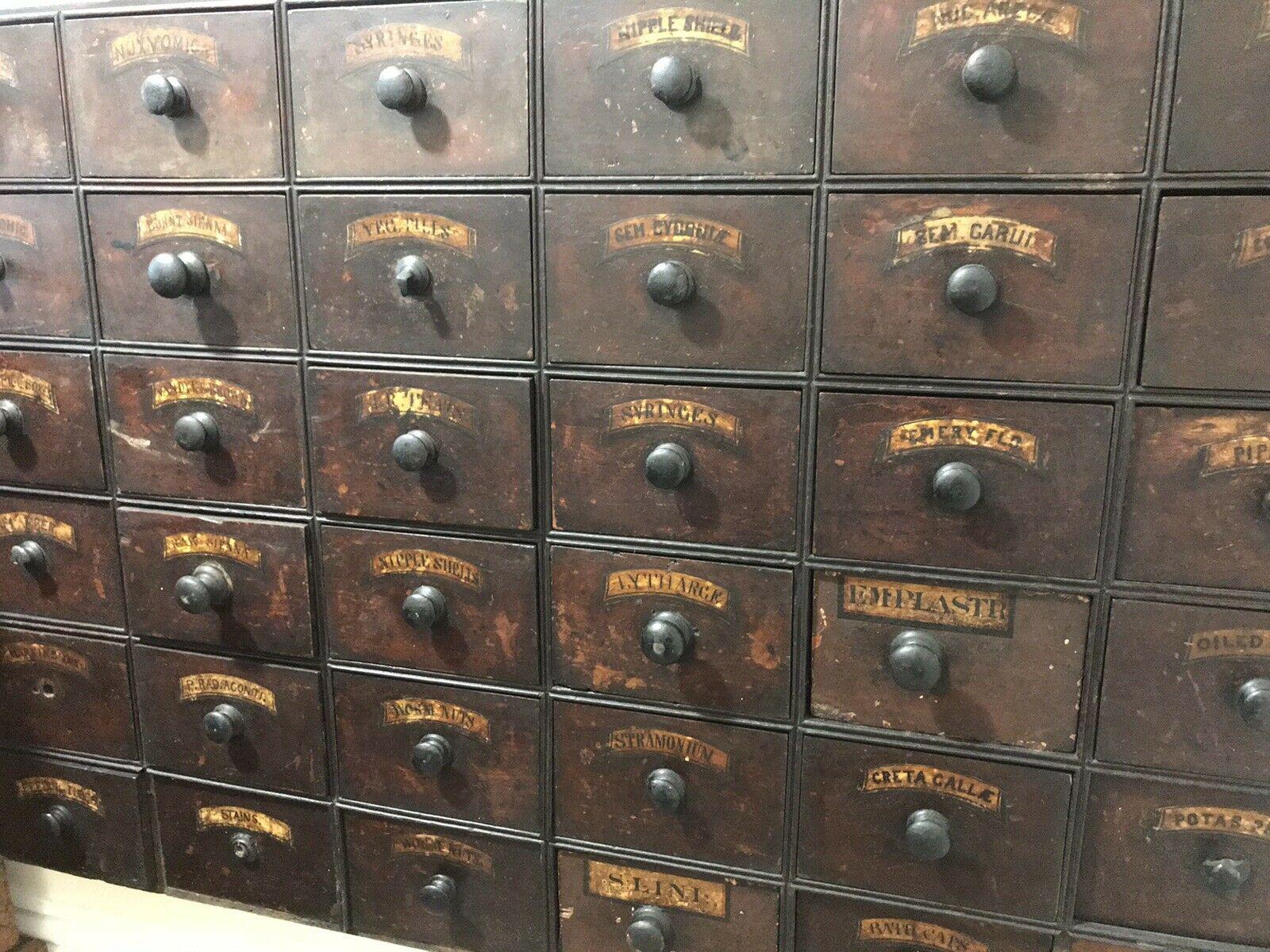 Georgian Chest of Apothecary Drawers, circa 1800 1