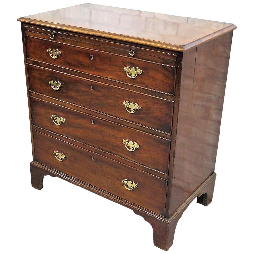 Georgian Chest of Drawers with Brushing Slide