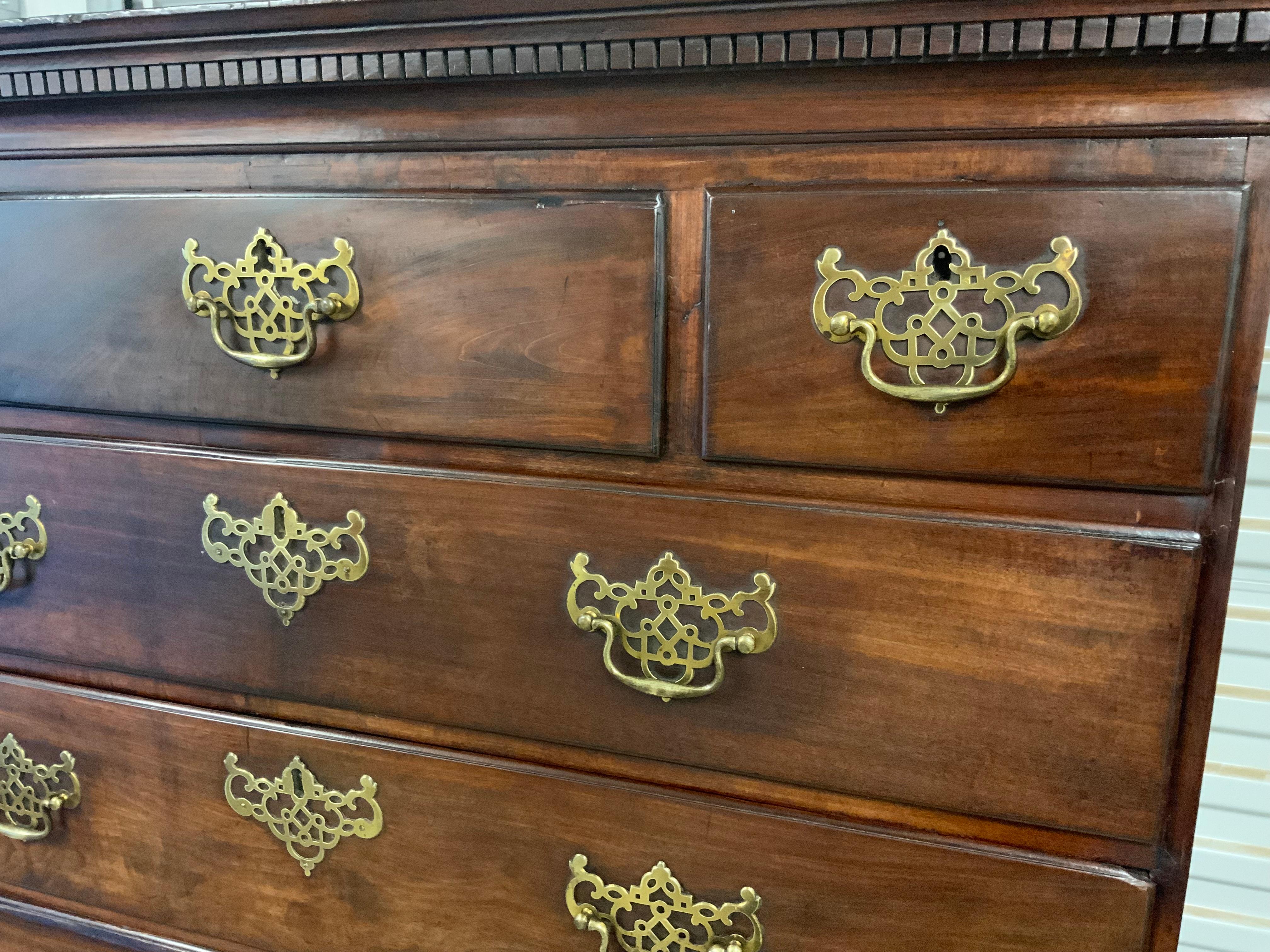 Cassapanca georgiana su cassapanca in vendita 10