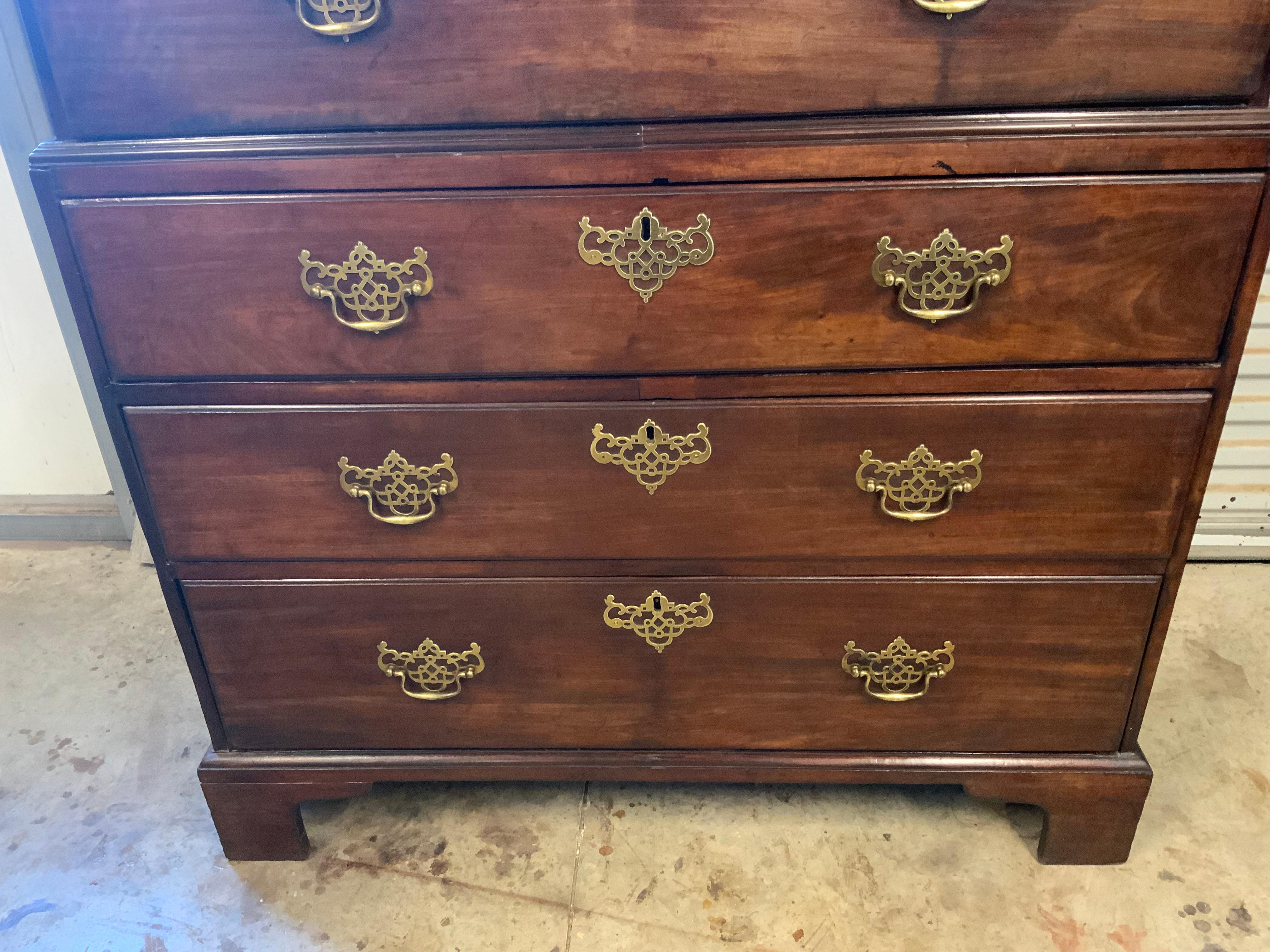 Cassapanca georgiana su cassapanca in vendita 13