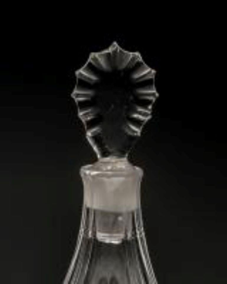 Late 18th Century Georgian Club Shaped Spirit Decanters For Sale