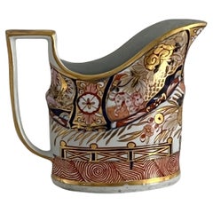 Georgian Coalport Porcelain Milk Jug – Admiral Nelson Pattern, Circa 1805