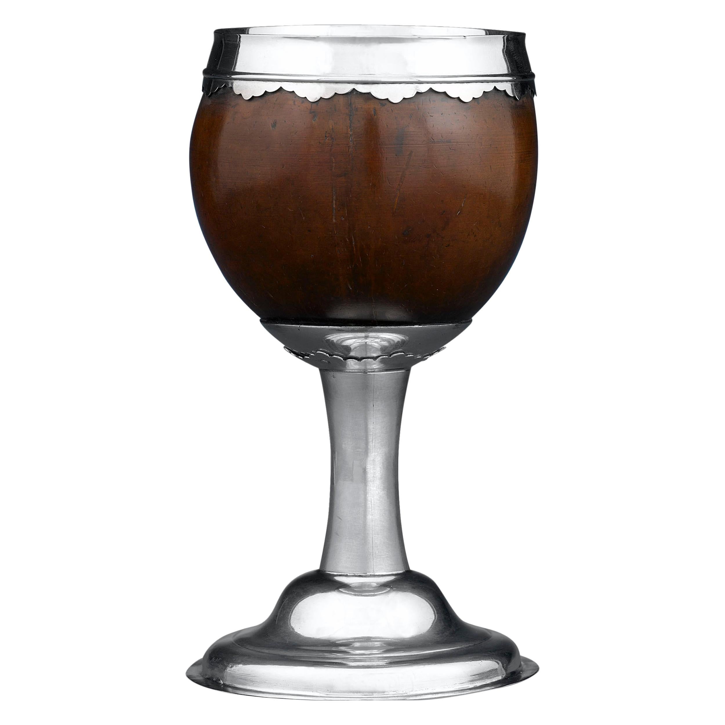 Georgian Coconut Cup For Sale