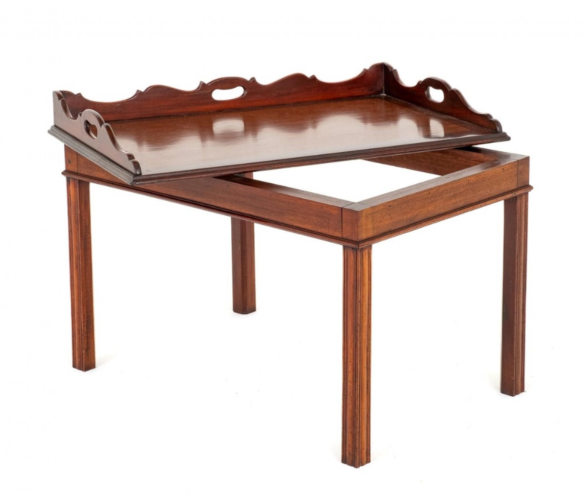 Coffee Table Tray Top Revival For Sale at 1stDibs