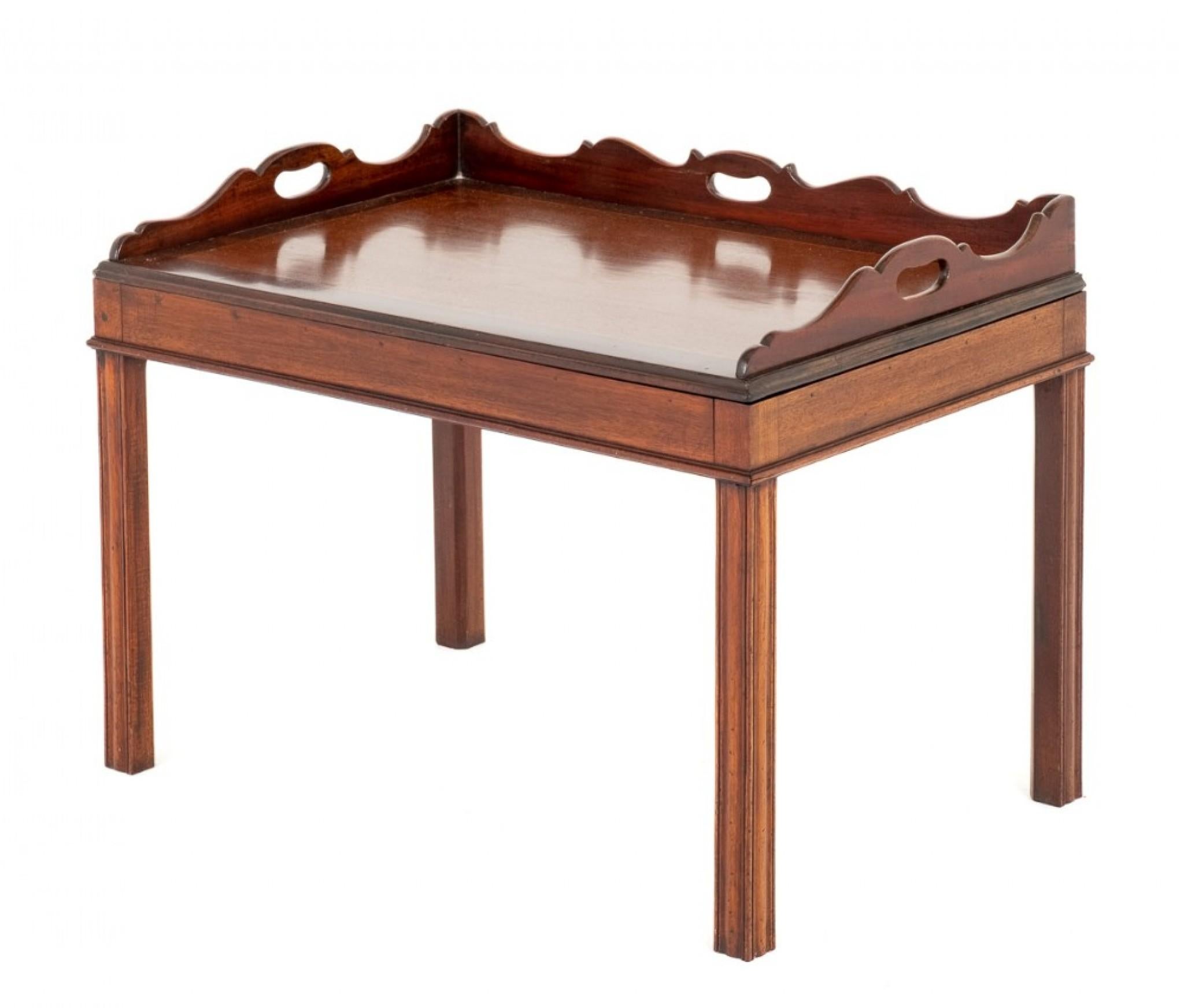 Coffee Table Tray Top Revival For Sale at 1stDibs