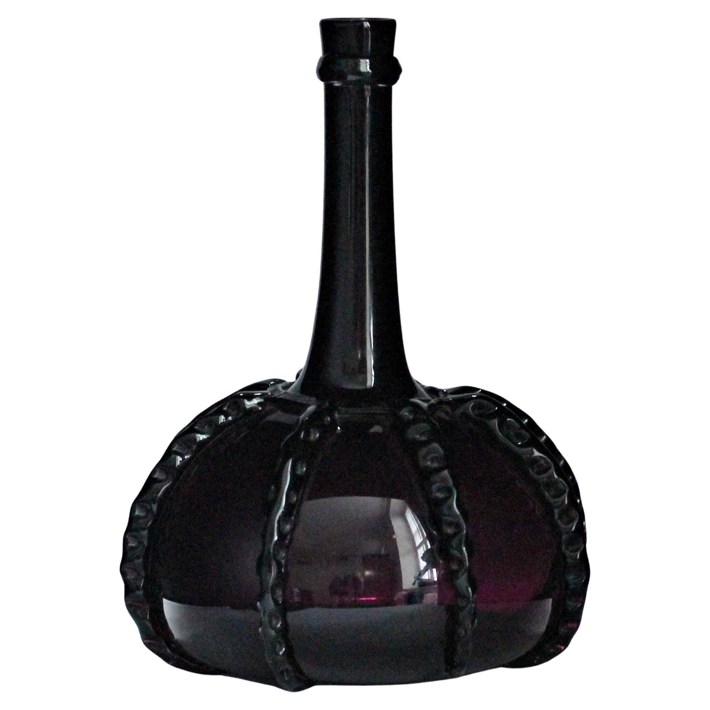Georgian, Continental Amethyst Flask or Decanter For Sale