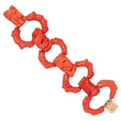 Pulsera de coral georgiano