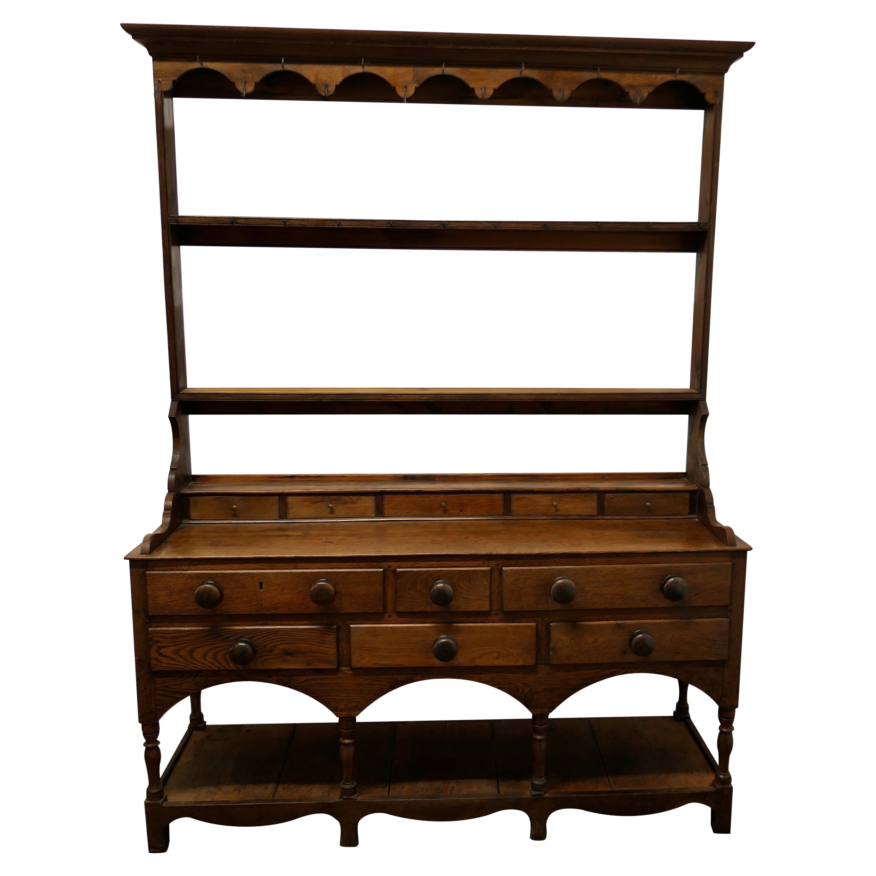 Commode géorgienne en Oak Oak Cottage