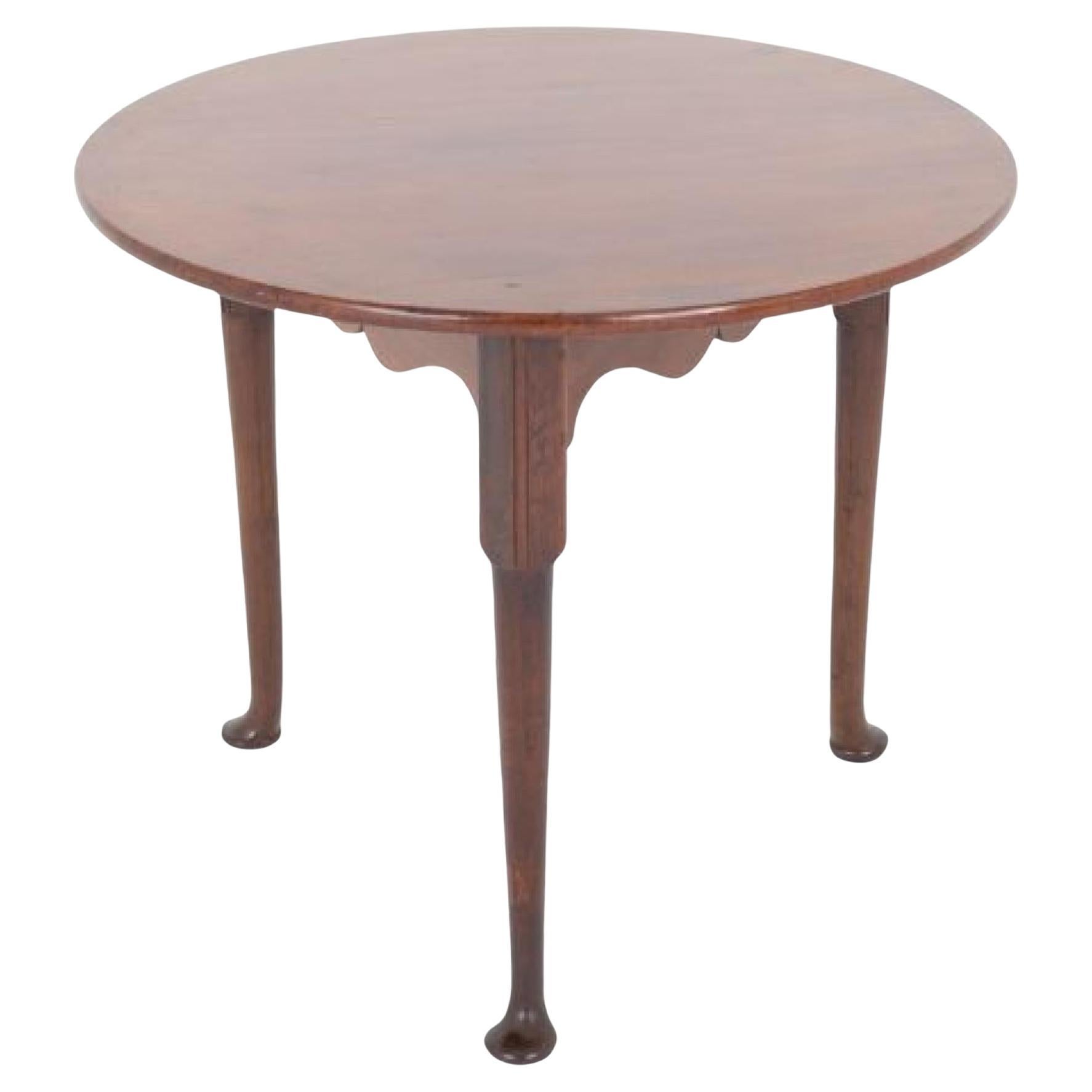 Table de cricket géorgienne Acajou d'appoint