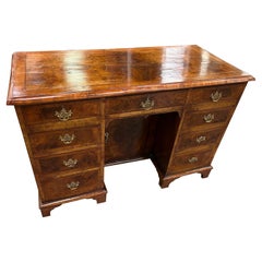 Georgian Crossbanded Walnut Console