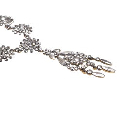 Georgian Cut Steel Necklace, 19th Century