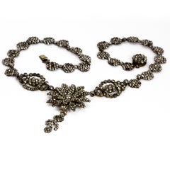 Georgian Cut Steel Necklace